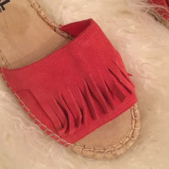 Karl Lagerfeld | Suede Espadrille Sandals | Size 6 - Picture 8 of 8